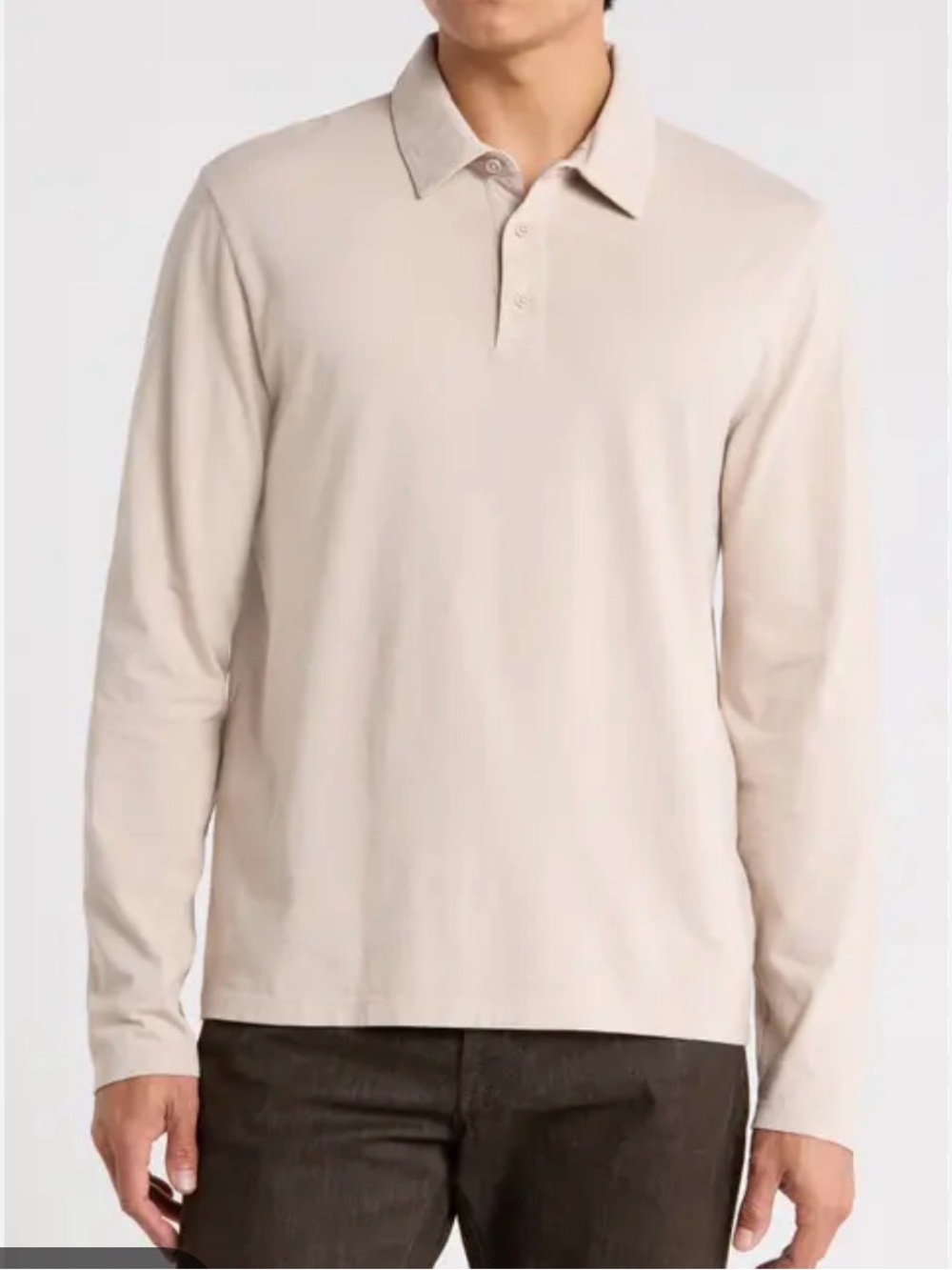PX Classic Long-Sleeve Polo in Light CREAM
Nordstrom